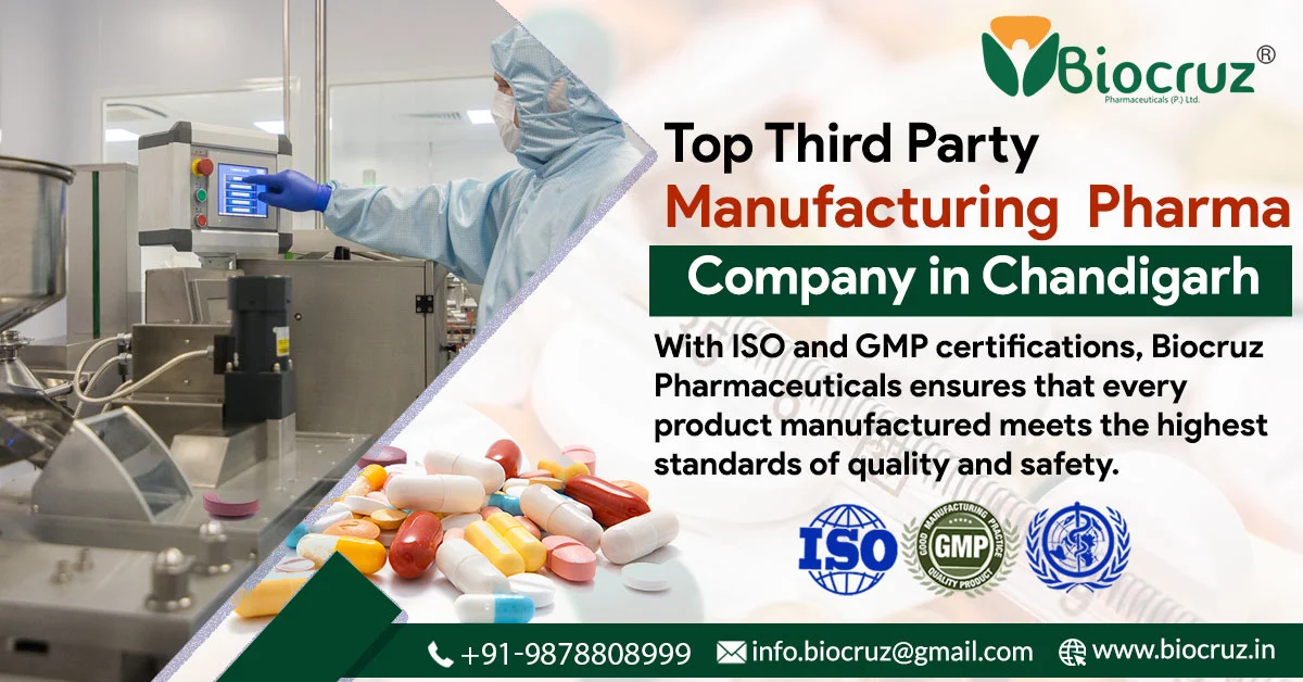 Third Party Manufacturing Company in Chandigarh