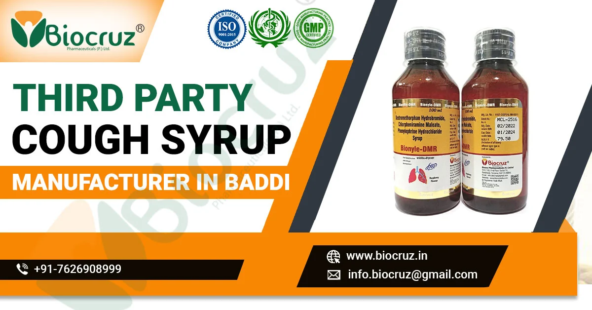 Cough Syrup Manufacturers in Baddi